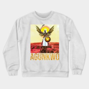 AGUNKWO / ORA / MONTU / HERU By SIRIUS UGO ART Crewneck Sweatshirt